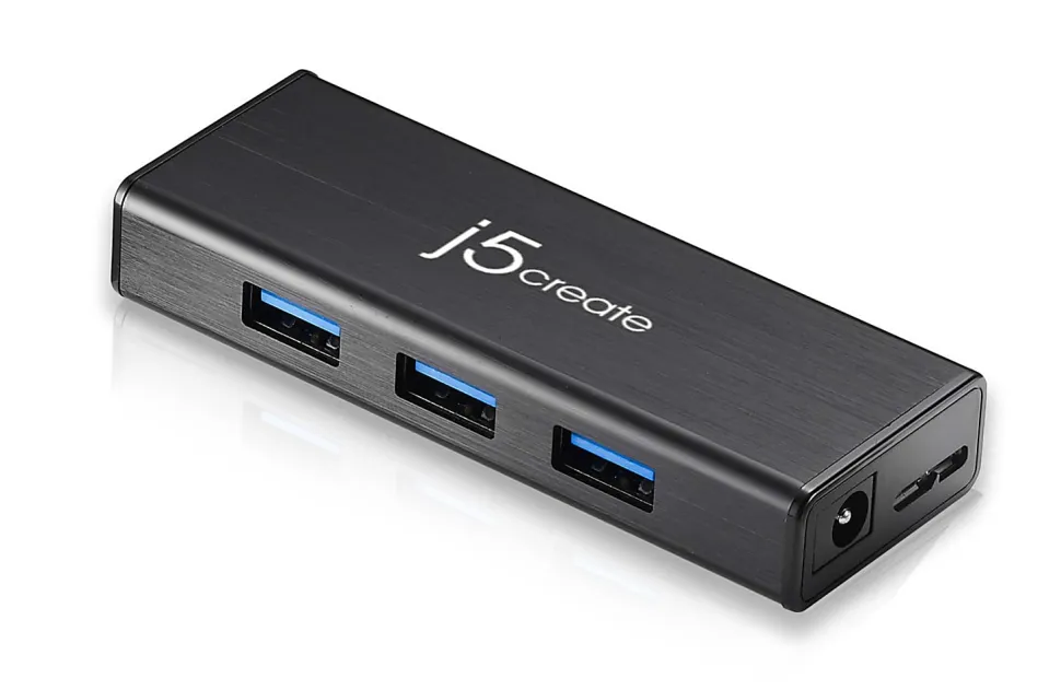 j5create 4-Port USB 3.0 Hub, JUH340