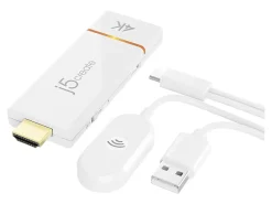 j5create ScreenCast 4K JVAW76 - Wireless video/audio extender - HDMI - up to 49 ft