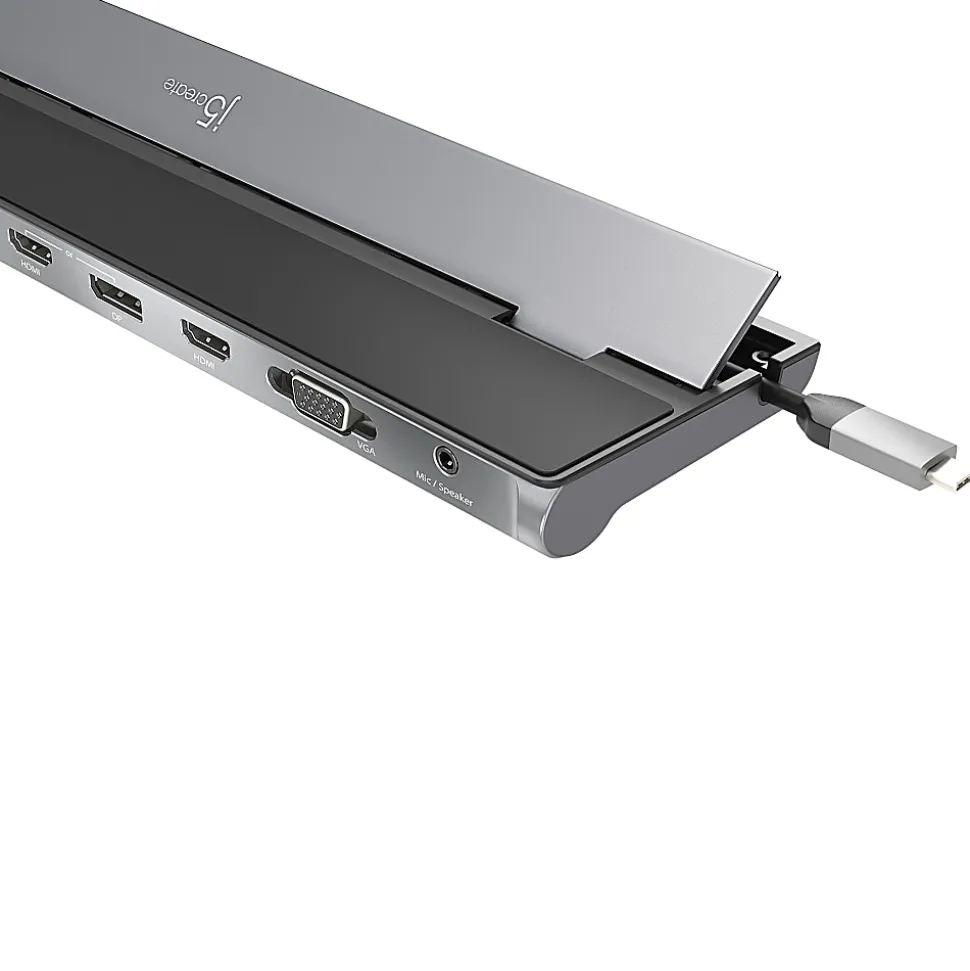 j5create USB-C Triple-Display Docking Station, JCD543