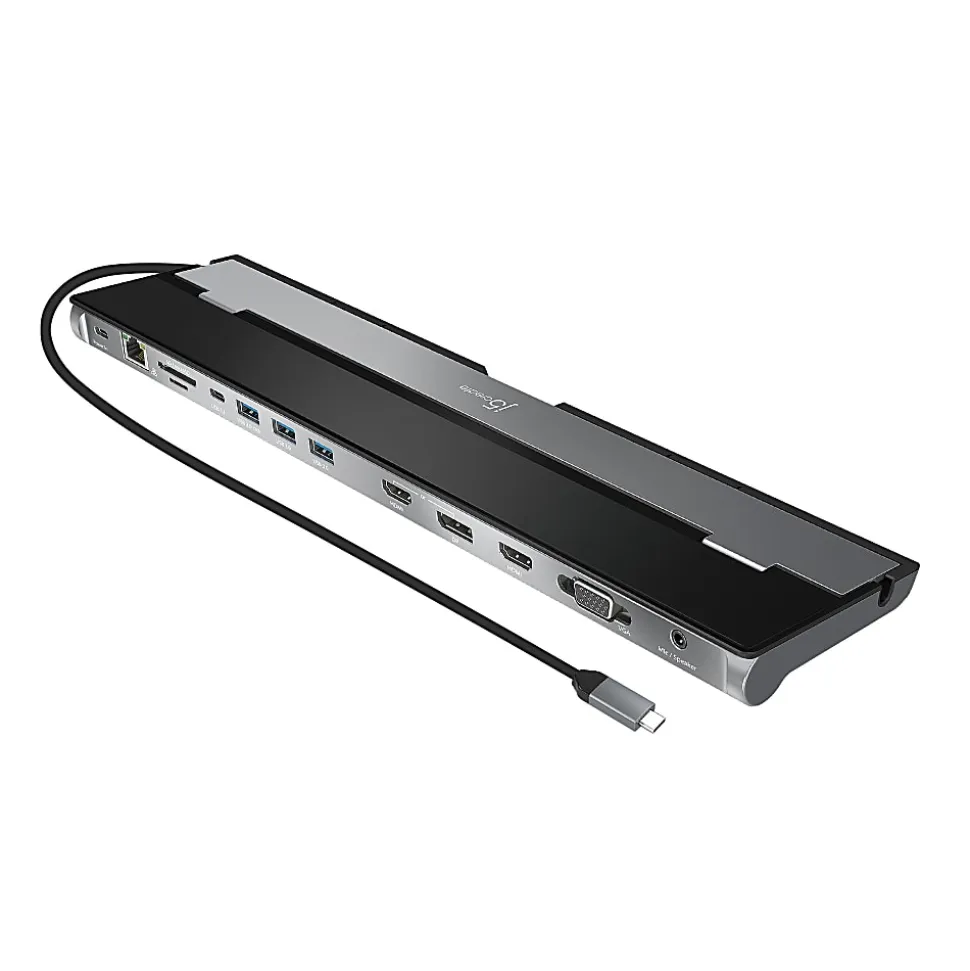 j5create USB-C Triple-Display Docking Station, JCD543