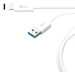 j5create USB Type-C™ 3.1 to USB Type-C Coaxial Cable, JUCX01