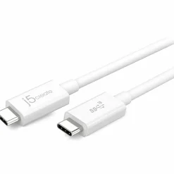 j5create USB Type-C™ 3.1 to USB Type-C Coaxial Cable, JUCX01