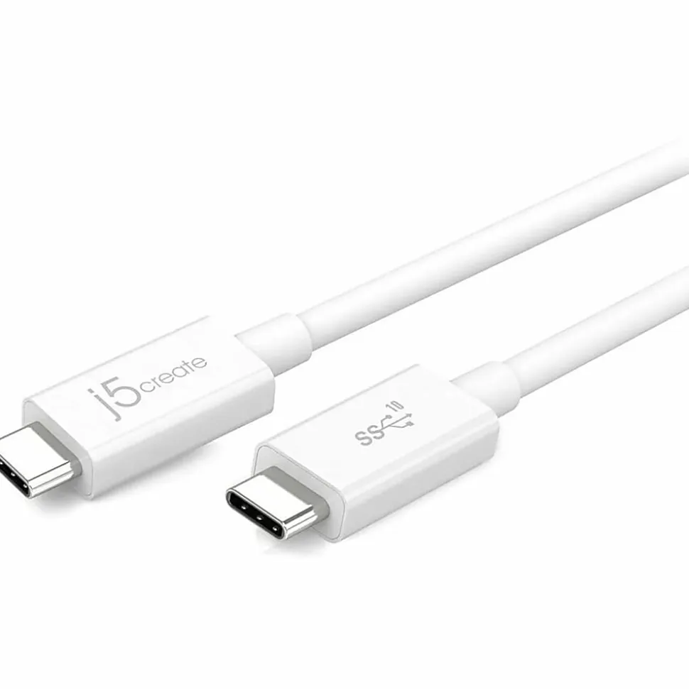 j5create USB Type-C™ 3.1 to USB Type-C Coaxial Cable, JUCX01