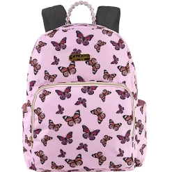 Jessica Simpson Backpack With 16" Laptop Sleeve, Black Heart