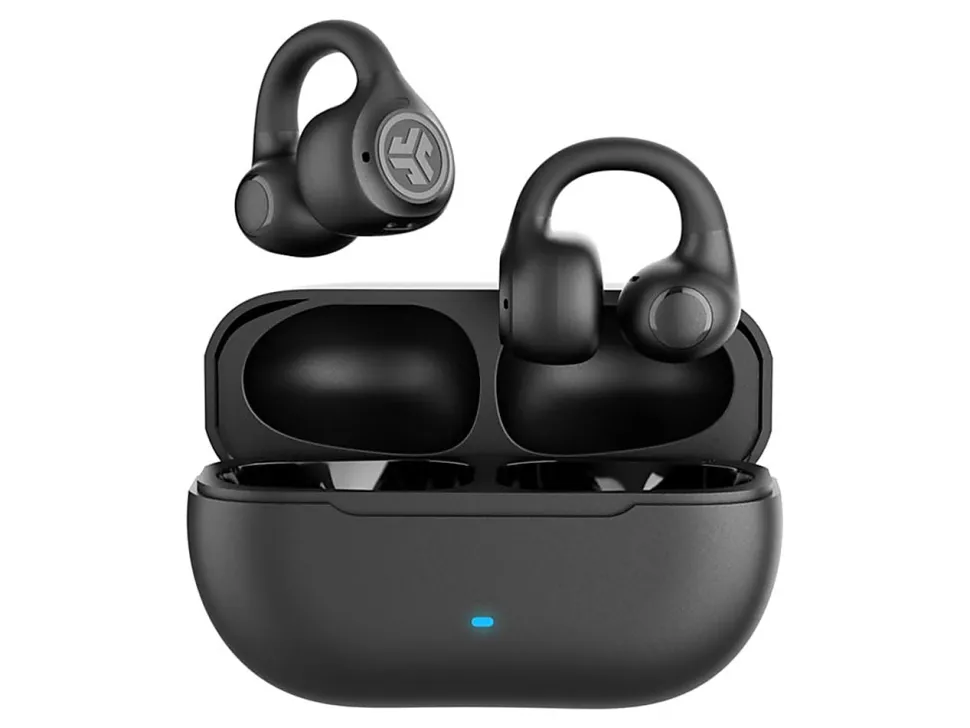 JLab Audio FLEX Tru Wireless Earbuds, Black