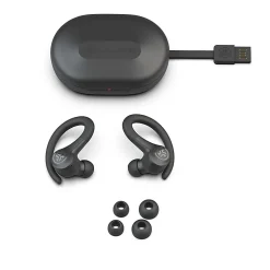 JLab Audio Go Air Sport True Wireless Earbuds With Microphone, Graphite