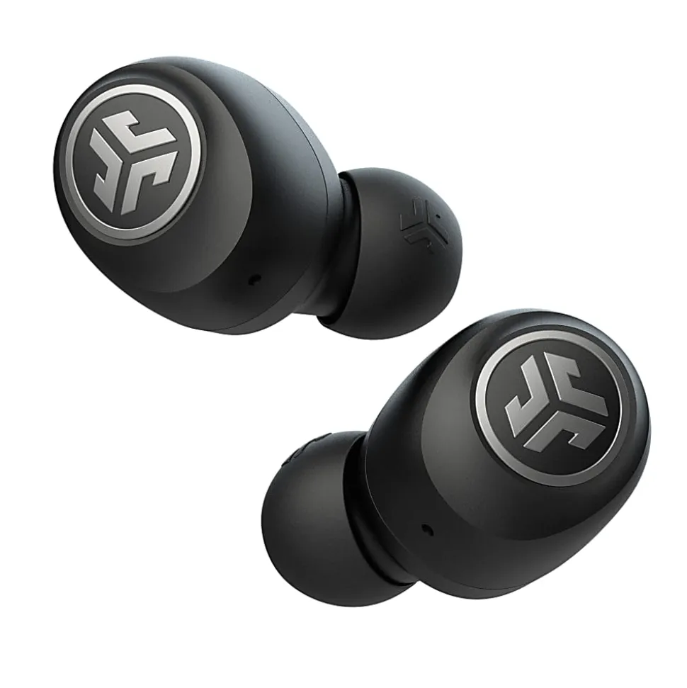 JLab® Audio GO Air True Wireless Bluetooth® Earbuds, Black, EBGOAIRRBLK82