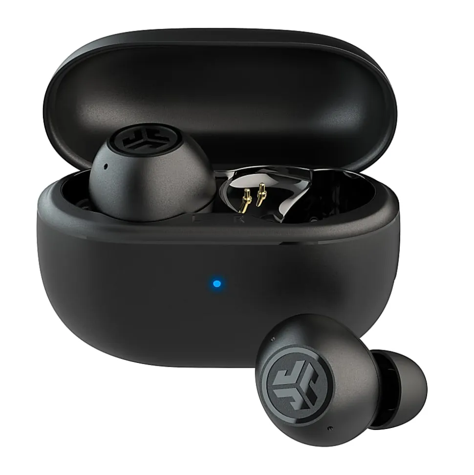 JLab Audio Go Pop ANC True Wireless Earbuds, Black