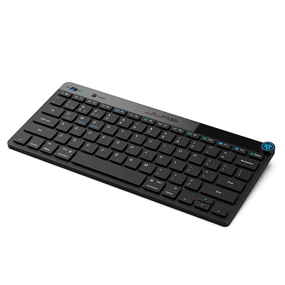 JLab Audio GO Wireless Keyboard, Black