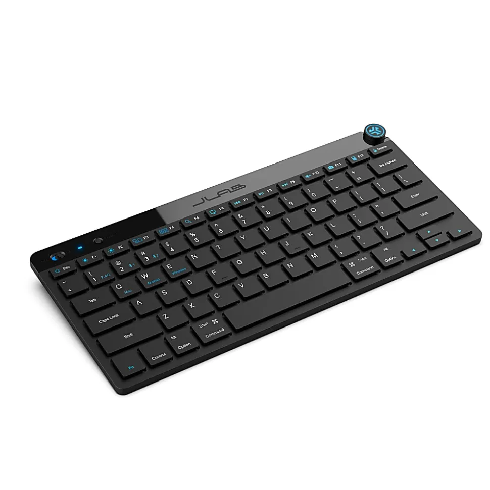 JLab Audio GO Wireless Keyboard, Black