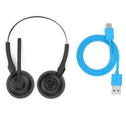 JLab Audio Go Work Pop Wireless Headset, Black