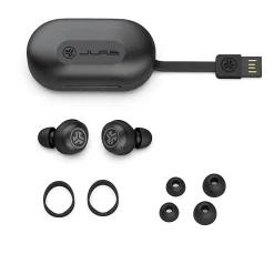 JLab Audio JBuds Air Pro True Wireless Earbuds, Black
