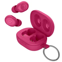 JLab Audio JBuds Mini True Wireless Earbuds, Pink