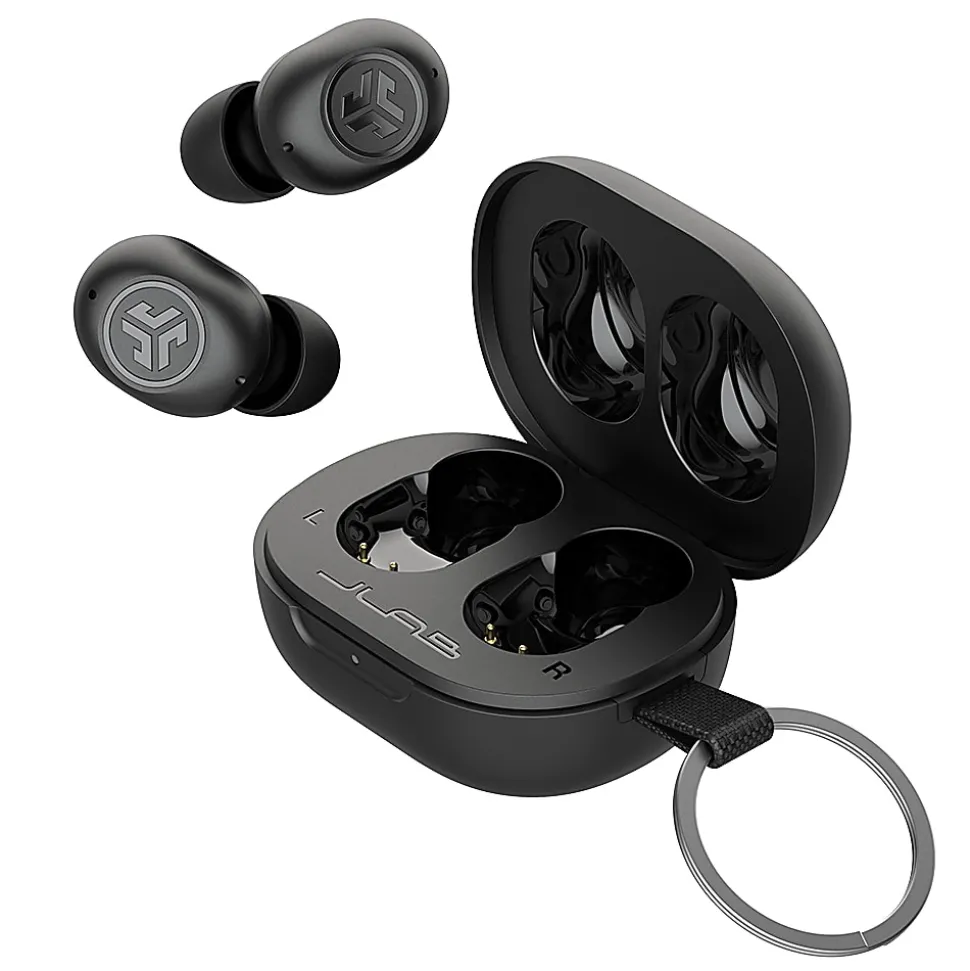 JLab Audio JBUDS MINI True Wireless Earbuds, Black