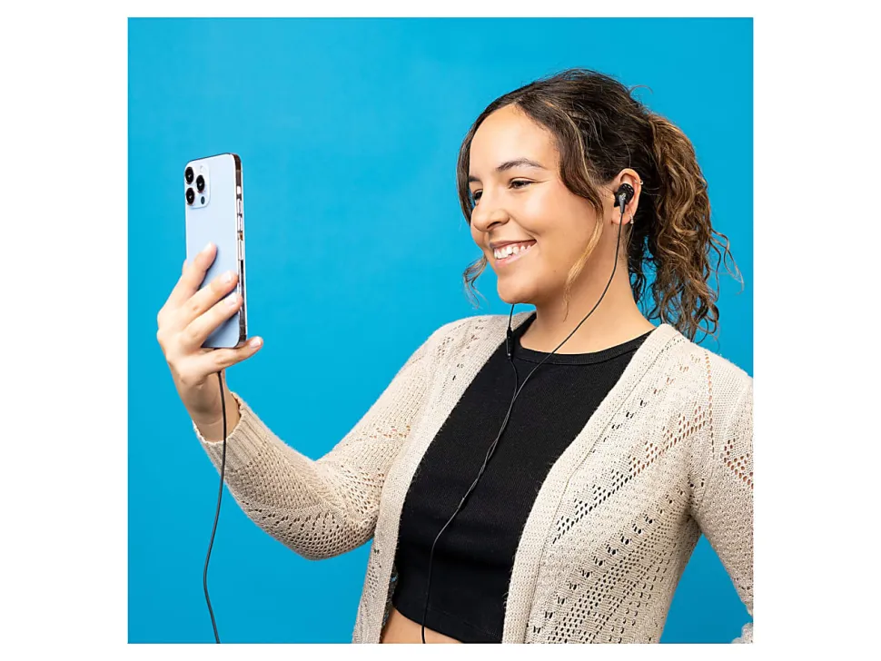 JLab Audio JBUDS PRO Lightning Wired Earbuds, Black