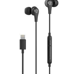 JLab Audio JBUDS PRO Lightning Wired Earbuds, Black