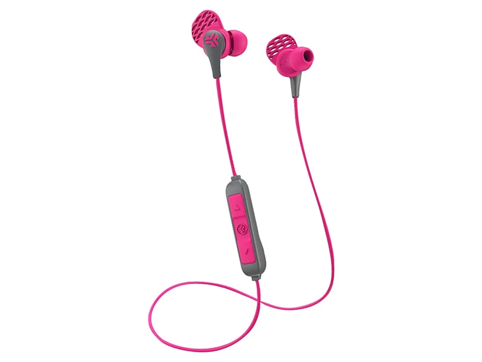 JLab Audio JBuds Pro Wireless Earbud Headphones, White, EBPRORWHTGRY123
