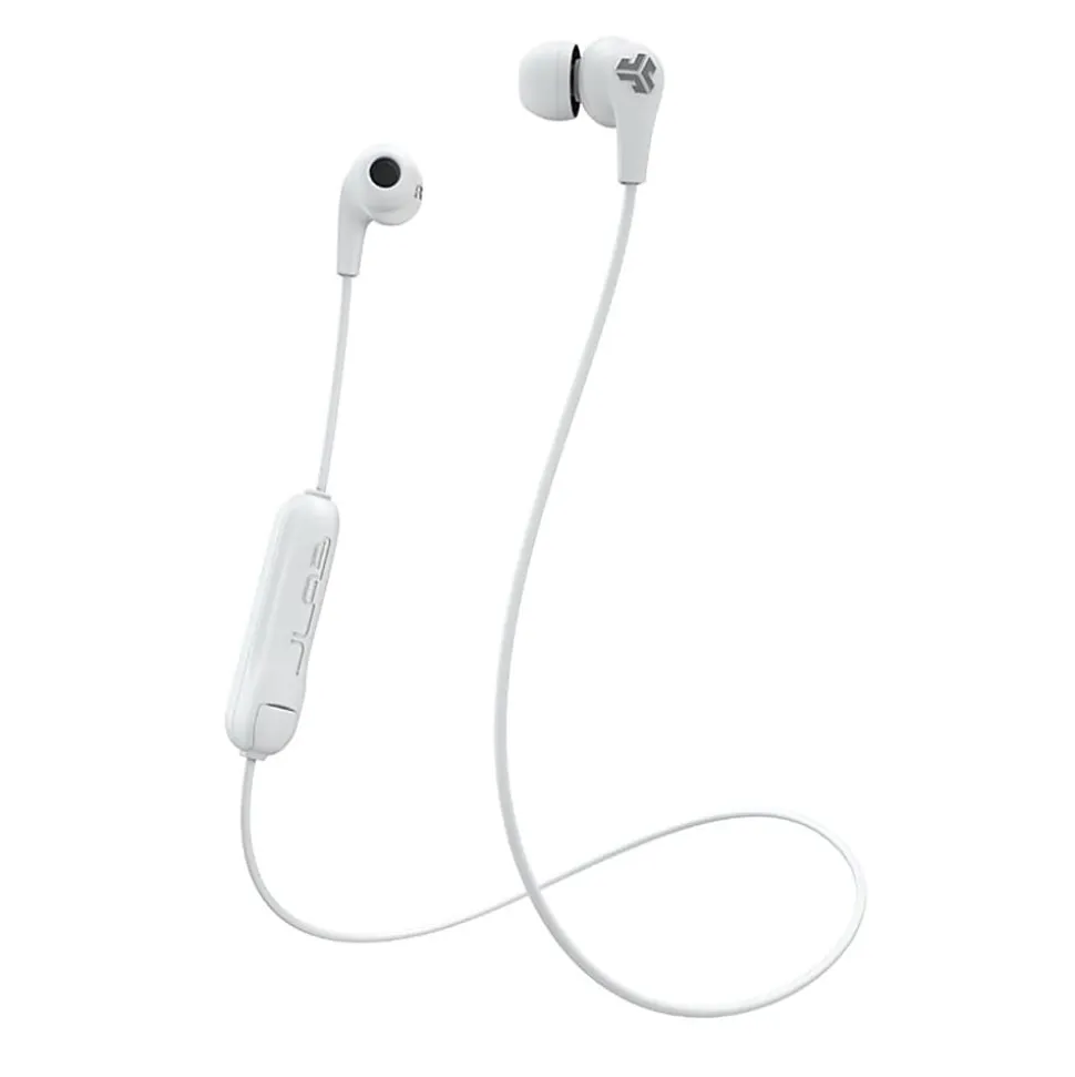 JLab Audio JBuds Pro Wireless Earbud Headphones, White, EBPRORWHTGRY123