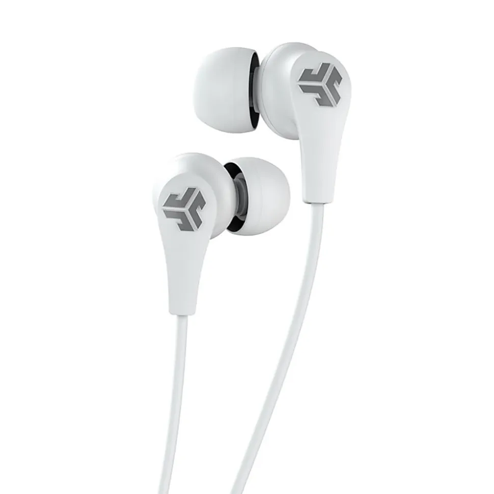 JLab Audio JBuds Pro Wireless Earbud Headphones, White, EBPRORWHTGRY123