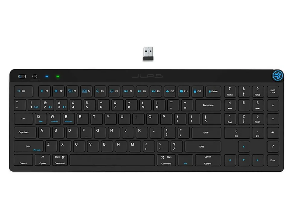 JLab Audio JBuds Wireless Keyboard, Black