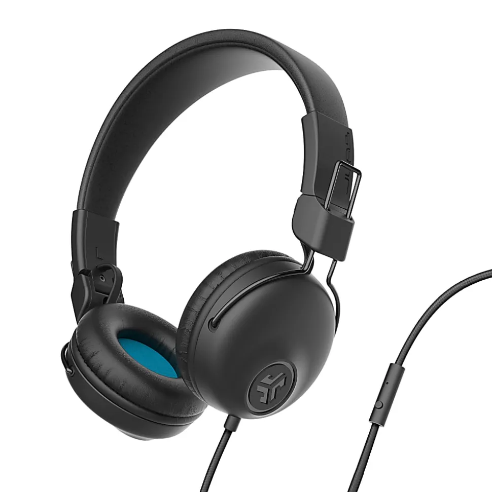 JLab® Audio Studio On-Ear Headphones, Black, HASTUDIORBLK4