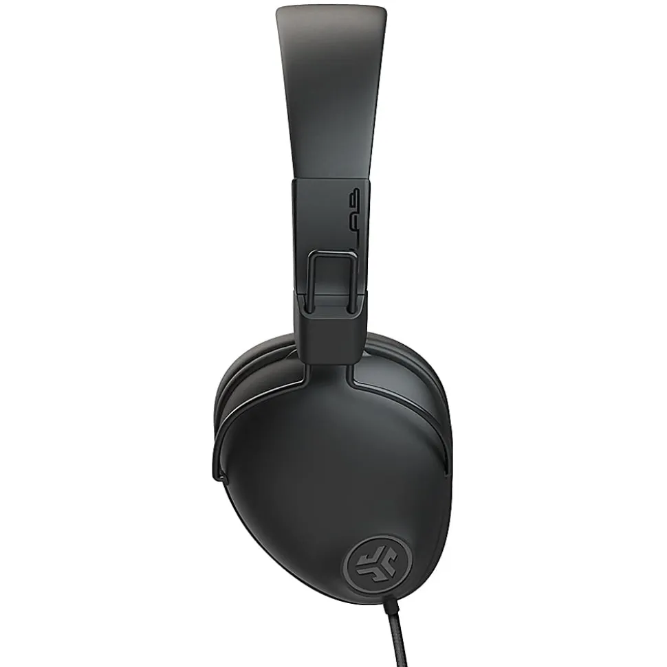 JLab Audio Studio Pro Wired Over-Ear Headphones, Black