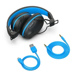 JLab Audio Studio Pro Wireless Over-Ear Kids Headphones, Blue