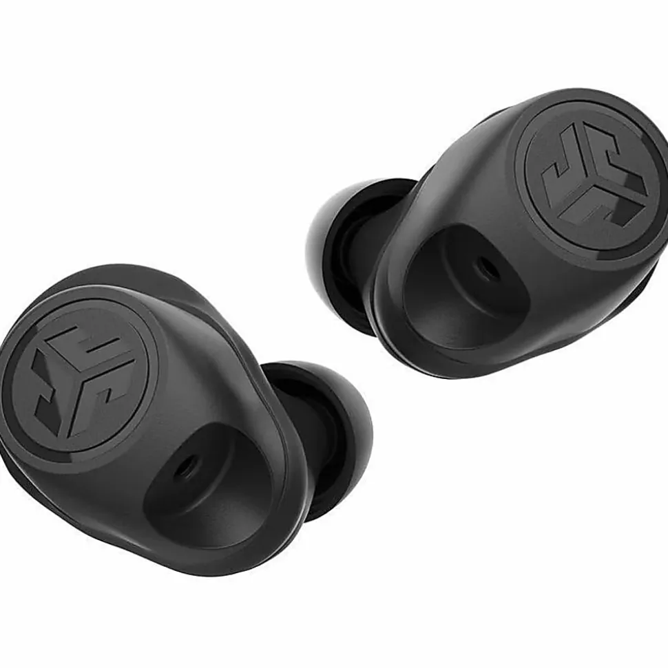 JLab Audio Work Buds True Wireless Earbuds, Black