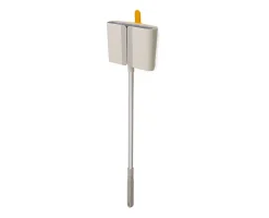 Joseph Joseph CleanTech Broom With Telescopic Handle, 36-15/16", Stone, Total Qty 1