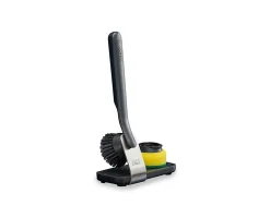 Joseph Joseph Dish, Brush And Sponge Set With Stand, Gray, Total Qty 1