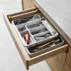 Joseph Joseph Expandable Cutlery And Utensil Organizer, Stone, Total Qty 1