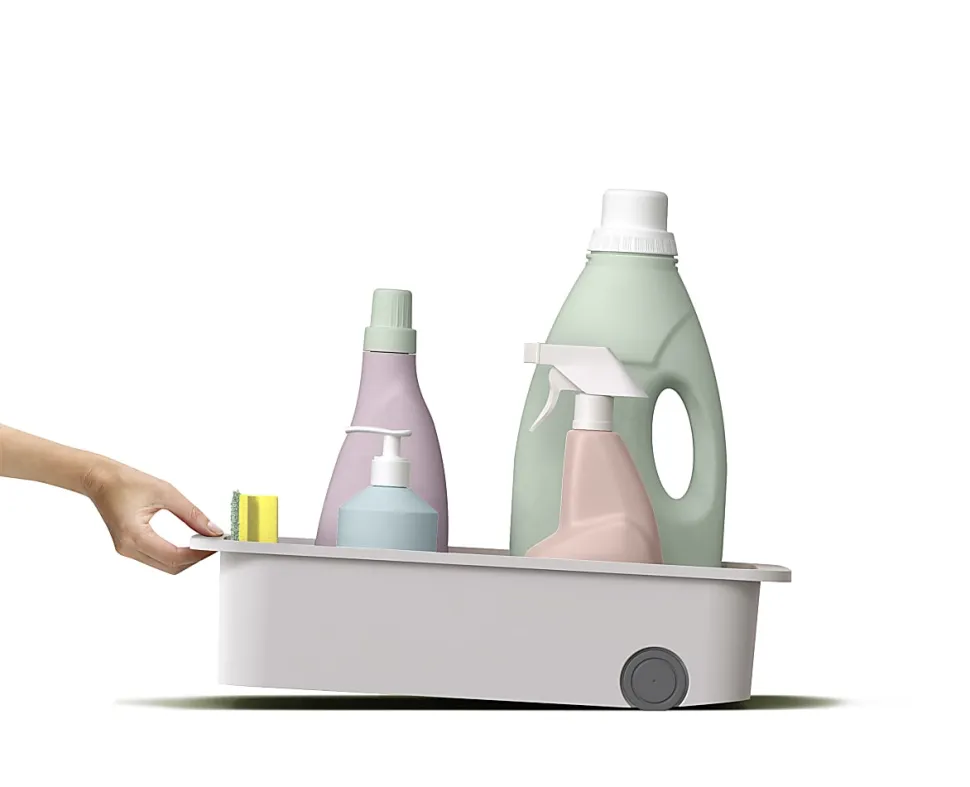 Joseph Joseph Large Kitchen Storage Caddy, Stone, Total Qty 1