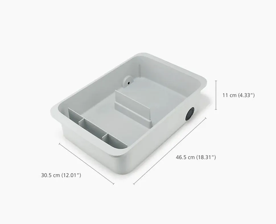 Joseph Joseph Large Kitchen Storage Caddy, Stone, Total Qty 1