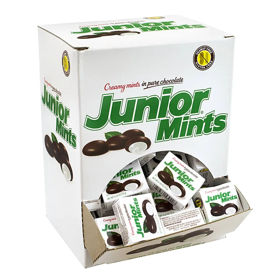 Junior Mints Mini Snack Packs, 72-Piece Box