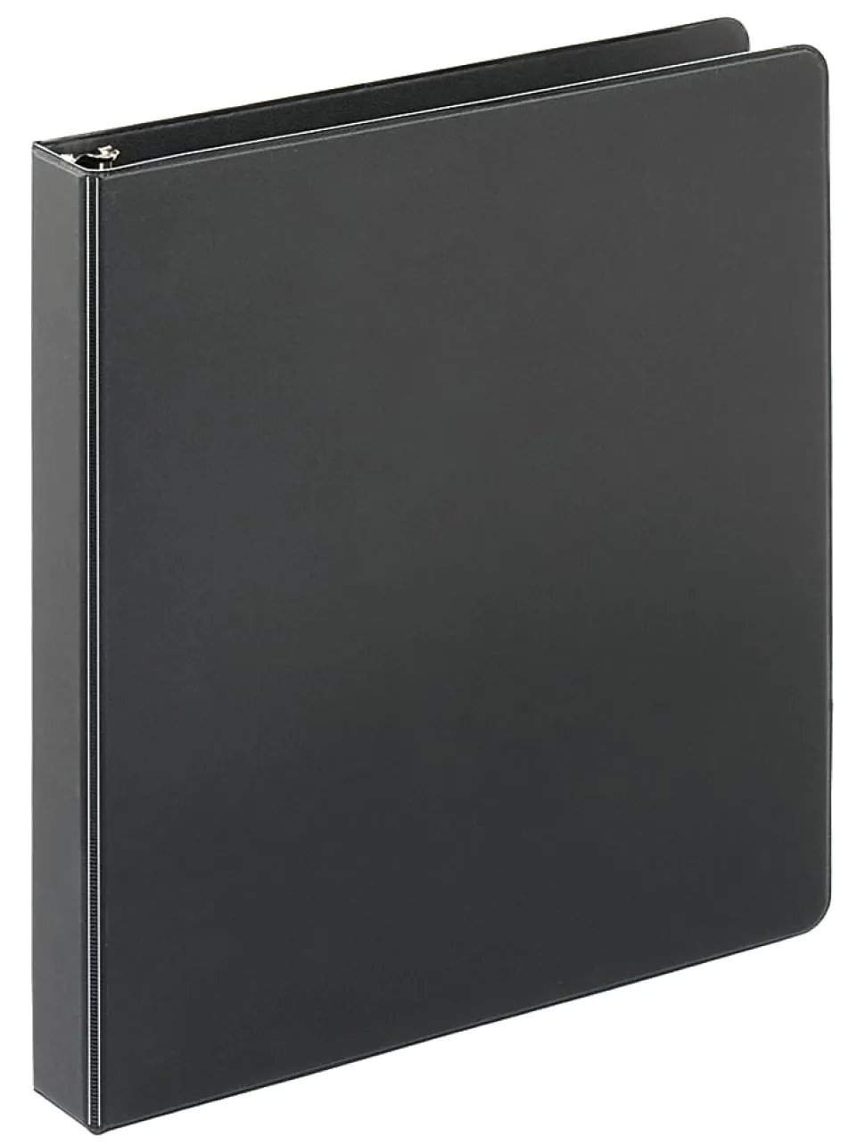 Just Basics® Economy Nonview 3-Ring Binder, 1" Round Rings, Black