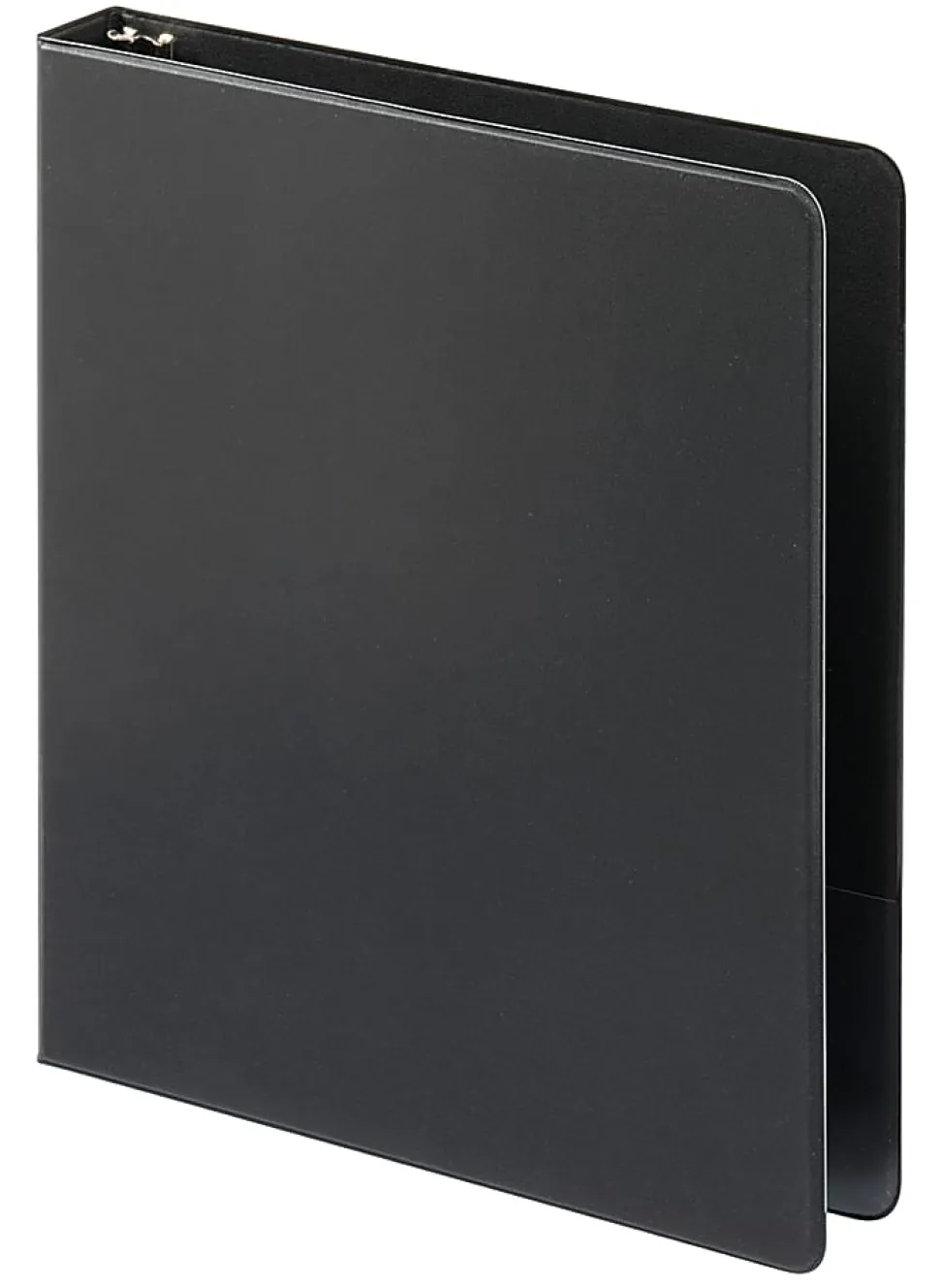 Just Basics® Economy Nonview 3-Ring Binder, 1" Round Rings, Black