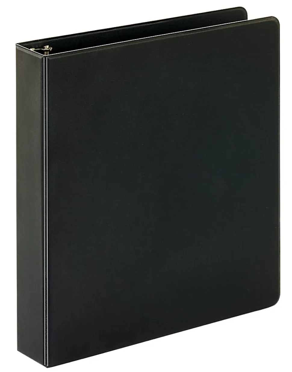 Just Basics® Economy Nonview 3-Ring Binder, 1 1/2" Round Rings, Black