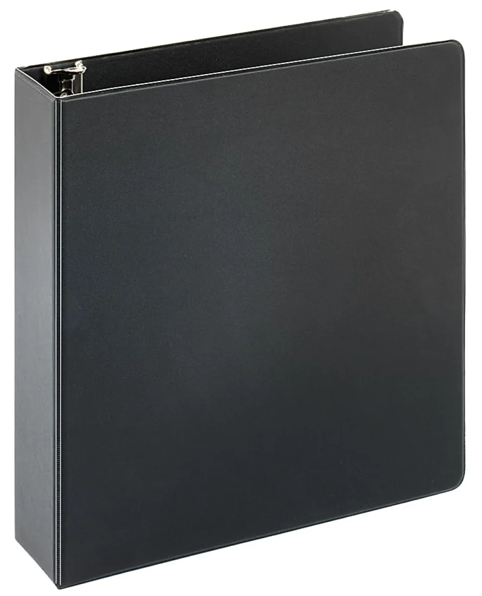 Just Basics® Economy Nonview 3-Ring Binder, 2" Round Rings, Black