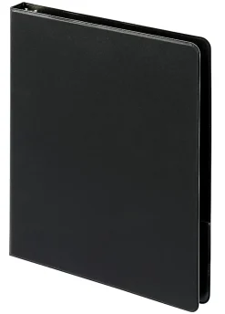 Just Basics® Economy Nonview 3-Ring Binder, 1/2" Round Rings, Black