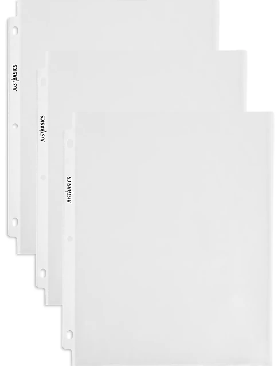 Just Basics™ Lightweight Sheet Protectors, 8-1/2 x 11", Non-Glare, Box Of 200