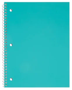 Just Basics® Poly Spiral Notebook, 8