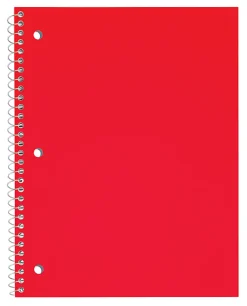 Just Basics® Poly Spiral Notebook, 8