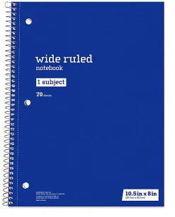 Just Basics® Spiral Notebook, 8