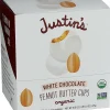 Justin's Nut Butter Cups, Organic Peanut Butter White Chocolate, 1.4 Oz, Total Qty 12
