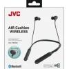 JVC Wireless In-Ear Headphones - Stereo - Wireless - Bluetooth - 33 ft - 16 Ohm - 20 Hz - 20 kHz - Behind-the-neck - Binaural - In-ear - Black