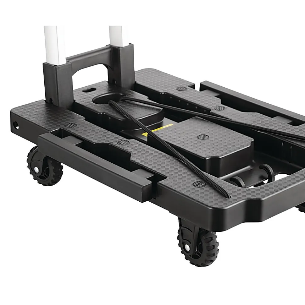 Kantek Handcart, 250 lb Capacity, 19.3 x 14.6 x 38, Black