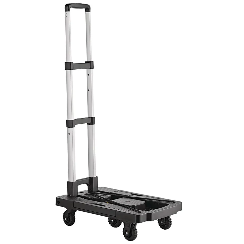 Kantek Handcart, 250 lb Capacity, 19.3 x 14.6 x 38, Black