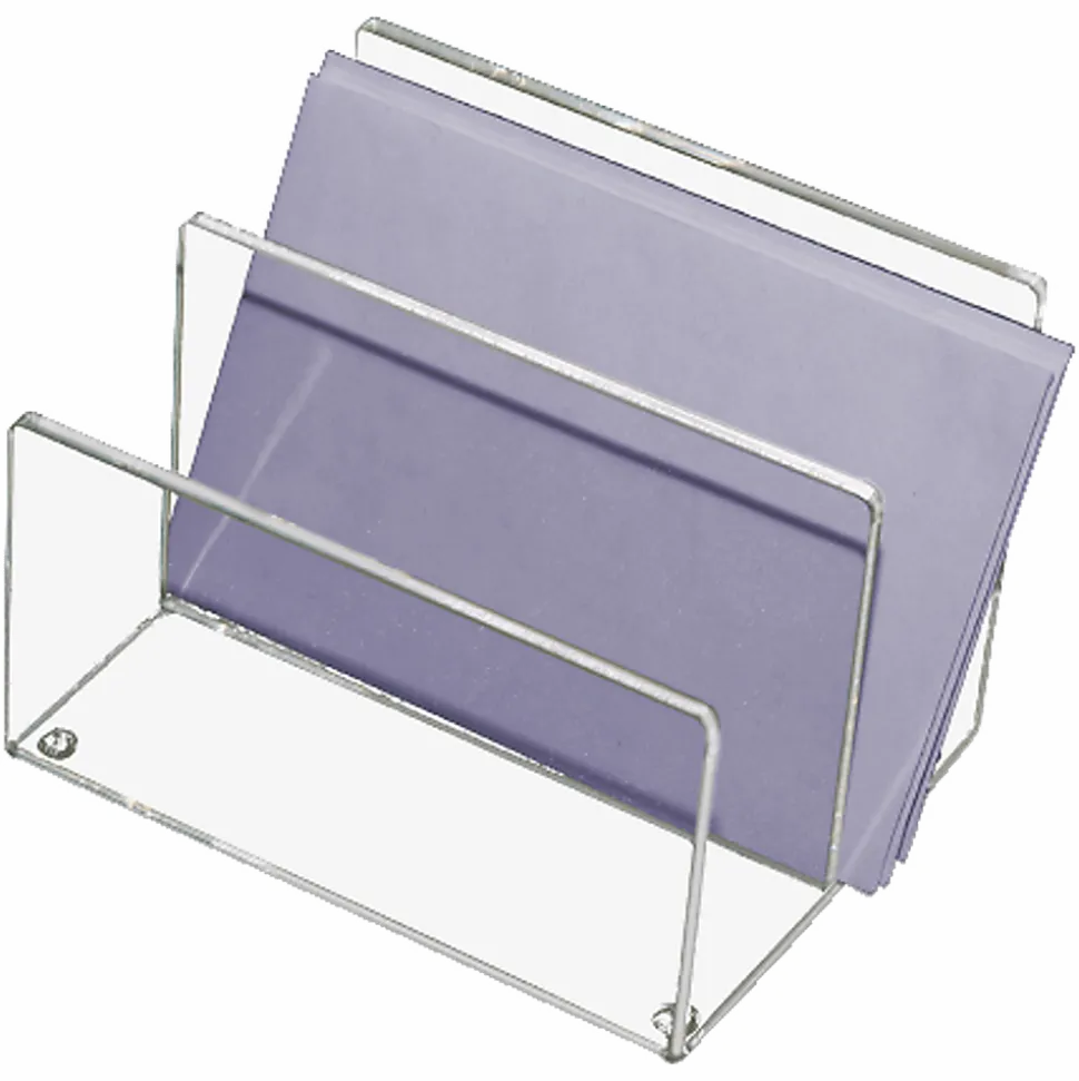 Kantek Mini Sorter, 4" x 4 1/8" x 6 5/16", Clear