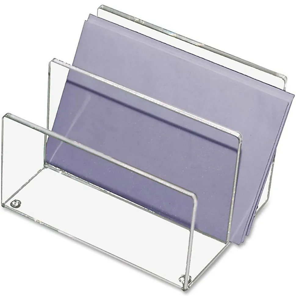 Kantek Mini Sorter, 4" x 4 1/8" x 6 5/16", Clear