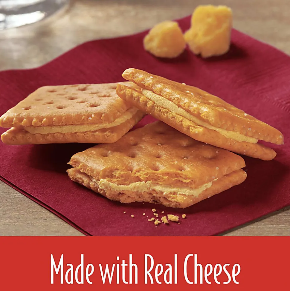 Keebler® Cheese And Cheddar Sandwich Crackers, Pack Of 12